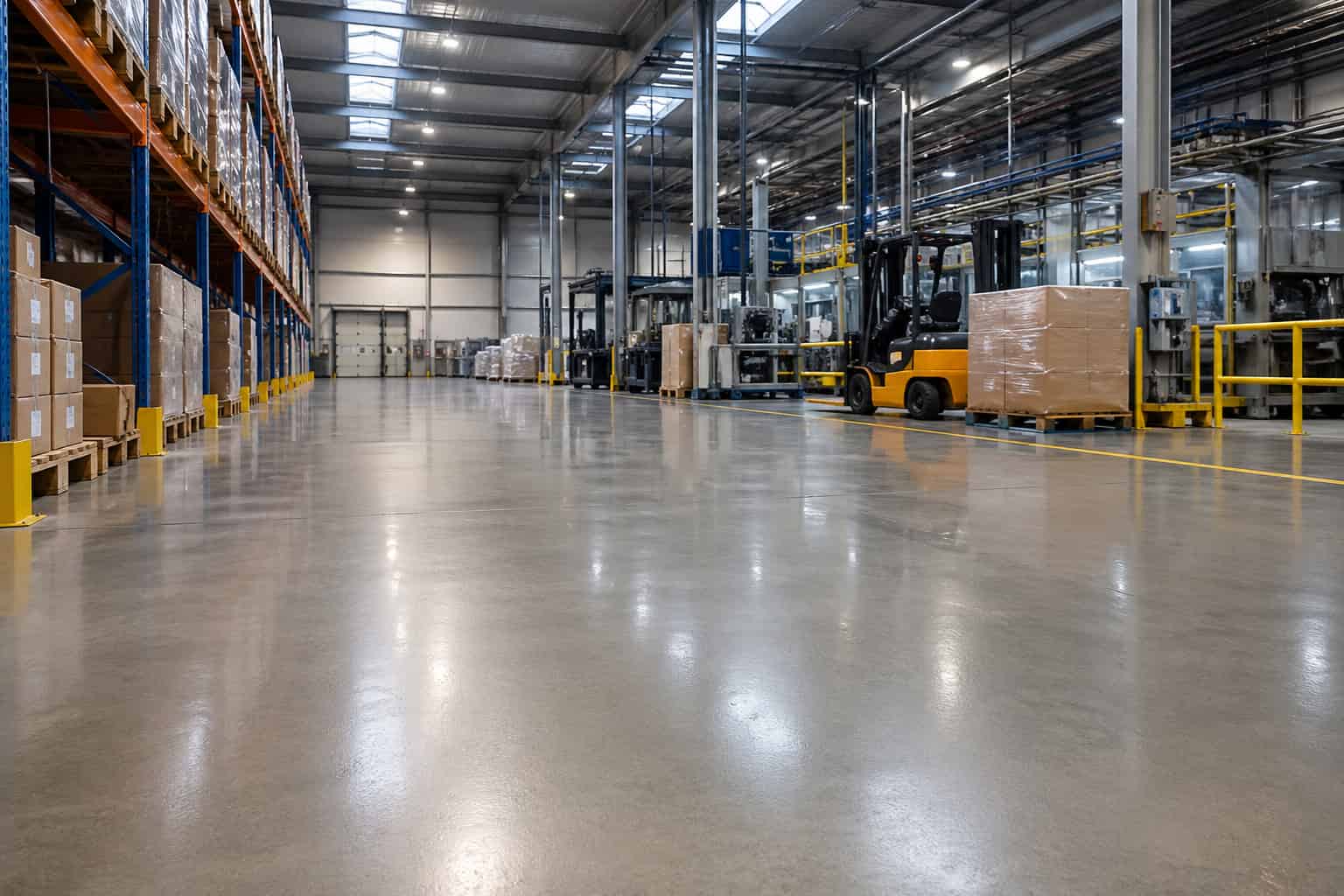 Empresa de piso industrial para galpões e fábricas