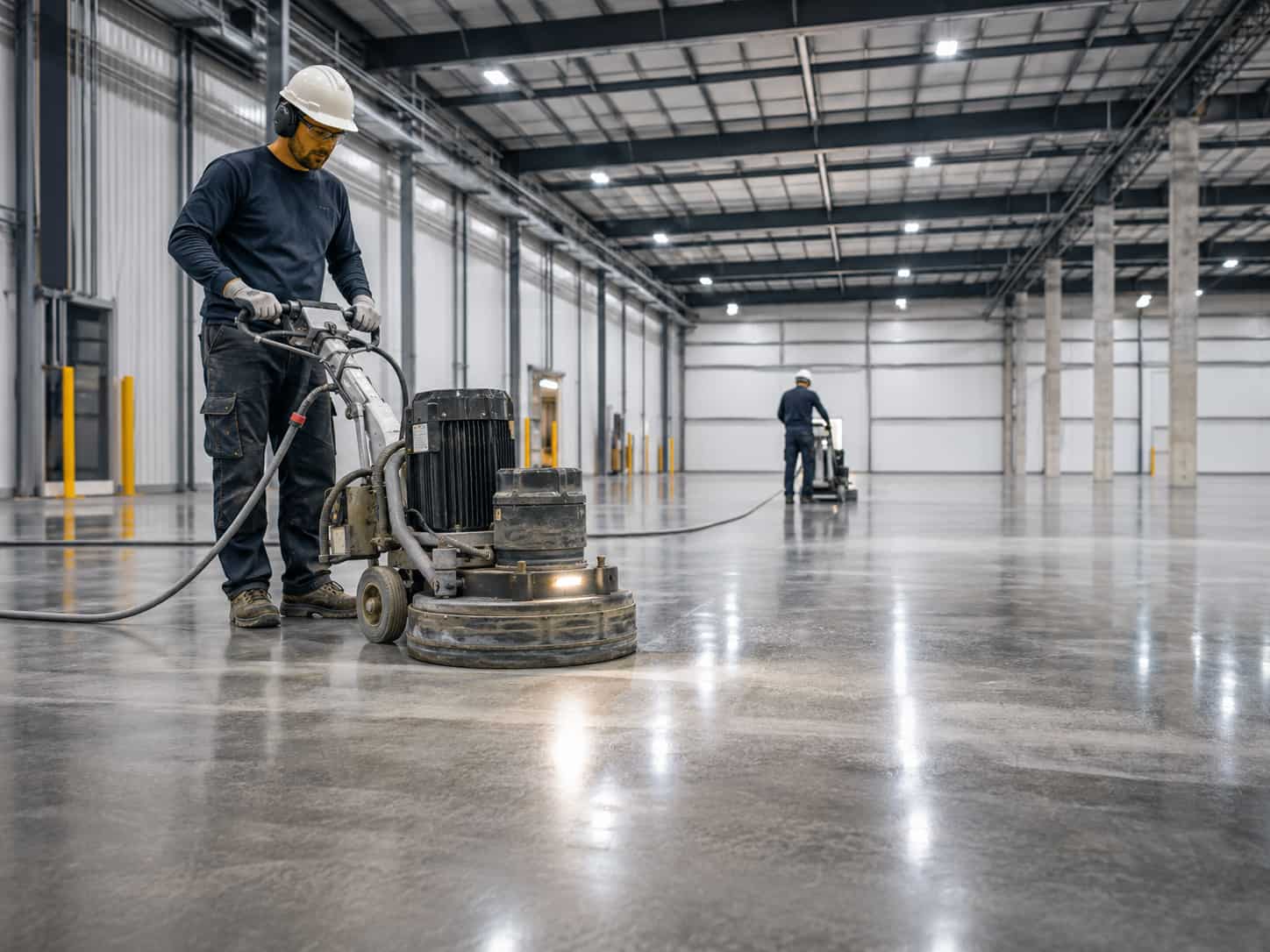 Lapidação de pisos industriais: o que avaliar antes de contratar