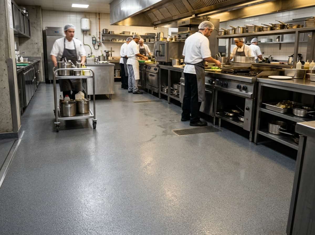 Piso epóxi para cozinha industrial: como escolher?