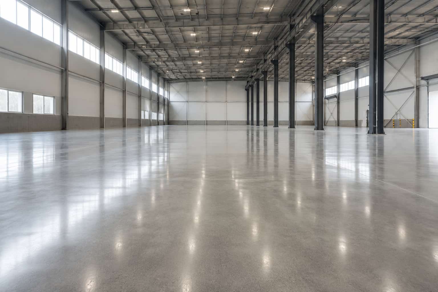 Piso industrial de concreto polido: como escolher certo
